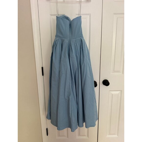 House of CB Audrey tuscan blue strapless midi sundress - XS - Picture 8 of 10